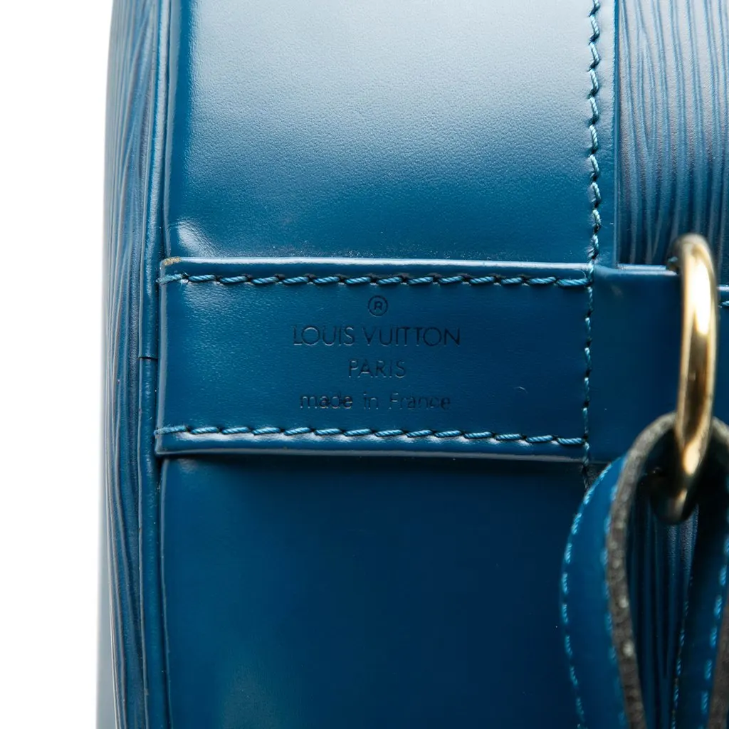 Louis Vuitton Epi Randonnee PM Blue Leather Good - Box View