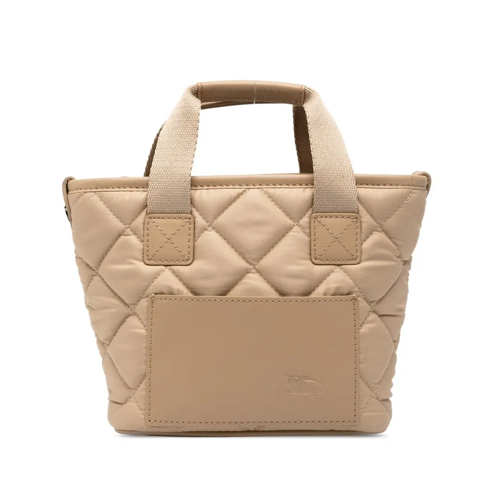 Burberry Quilted Nylon Handbag