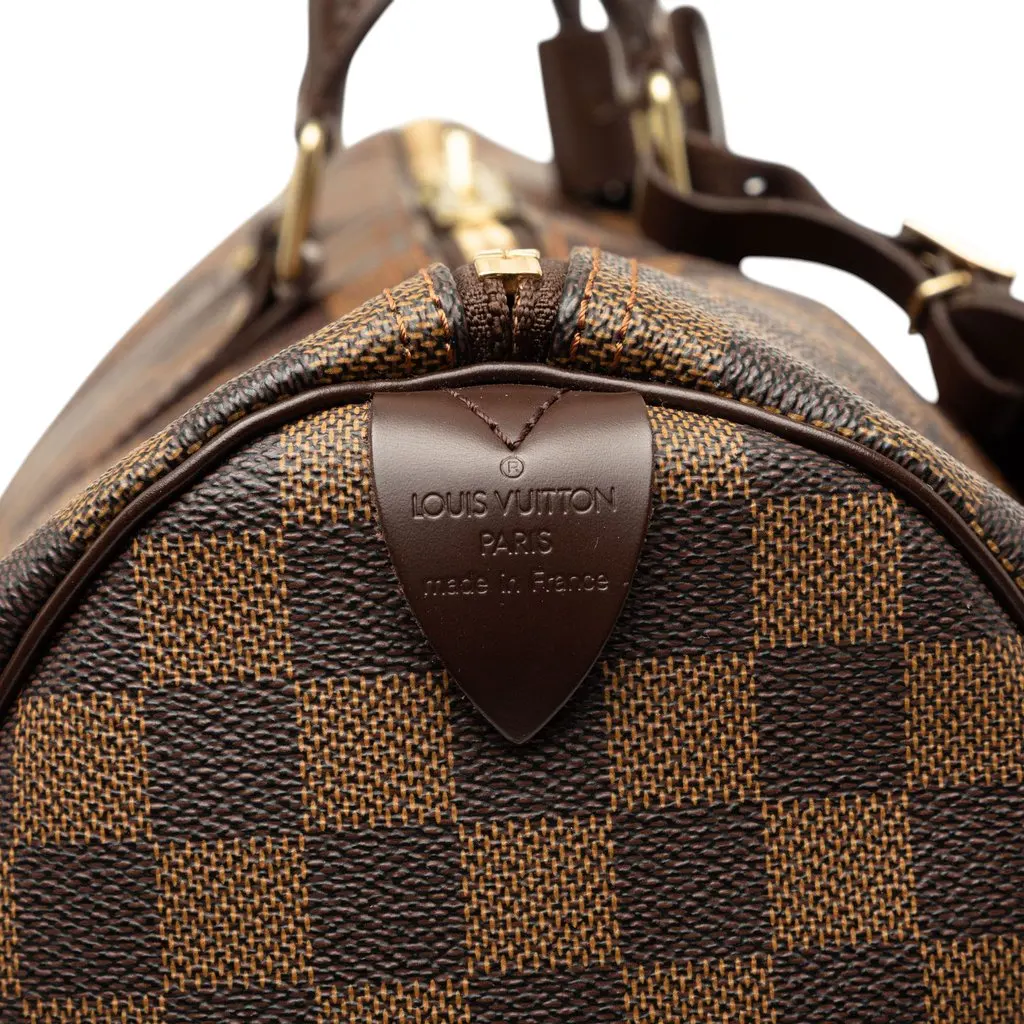 Louis Vuitton Damier Ebene Keepall 50 Brown Very good - Box View