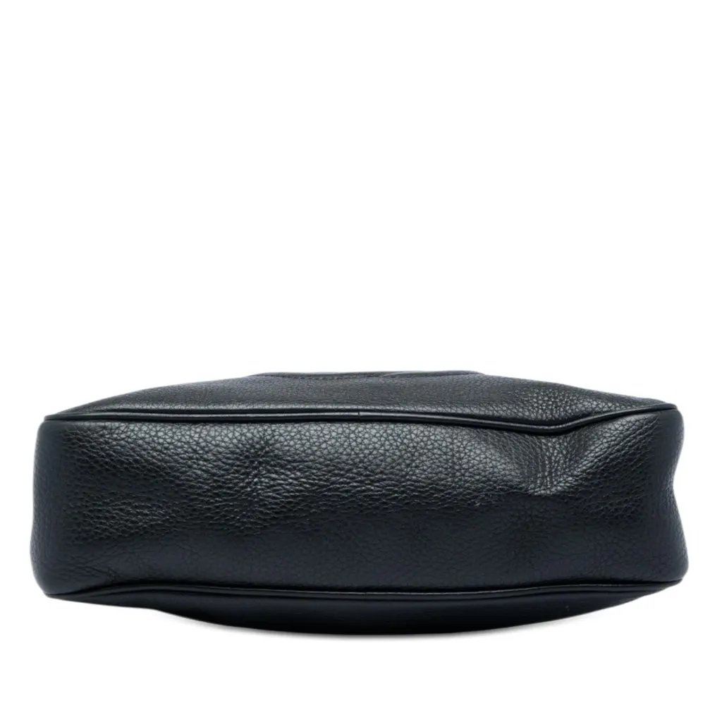 Gucci Leather Soho Chain Zip Shoulder Bag Black Leather Very good - Inside View