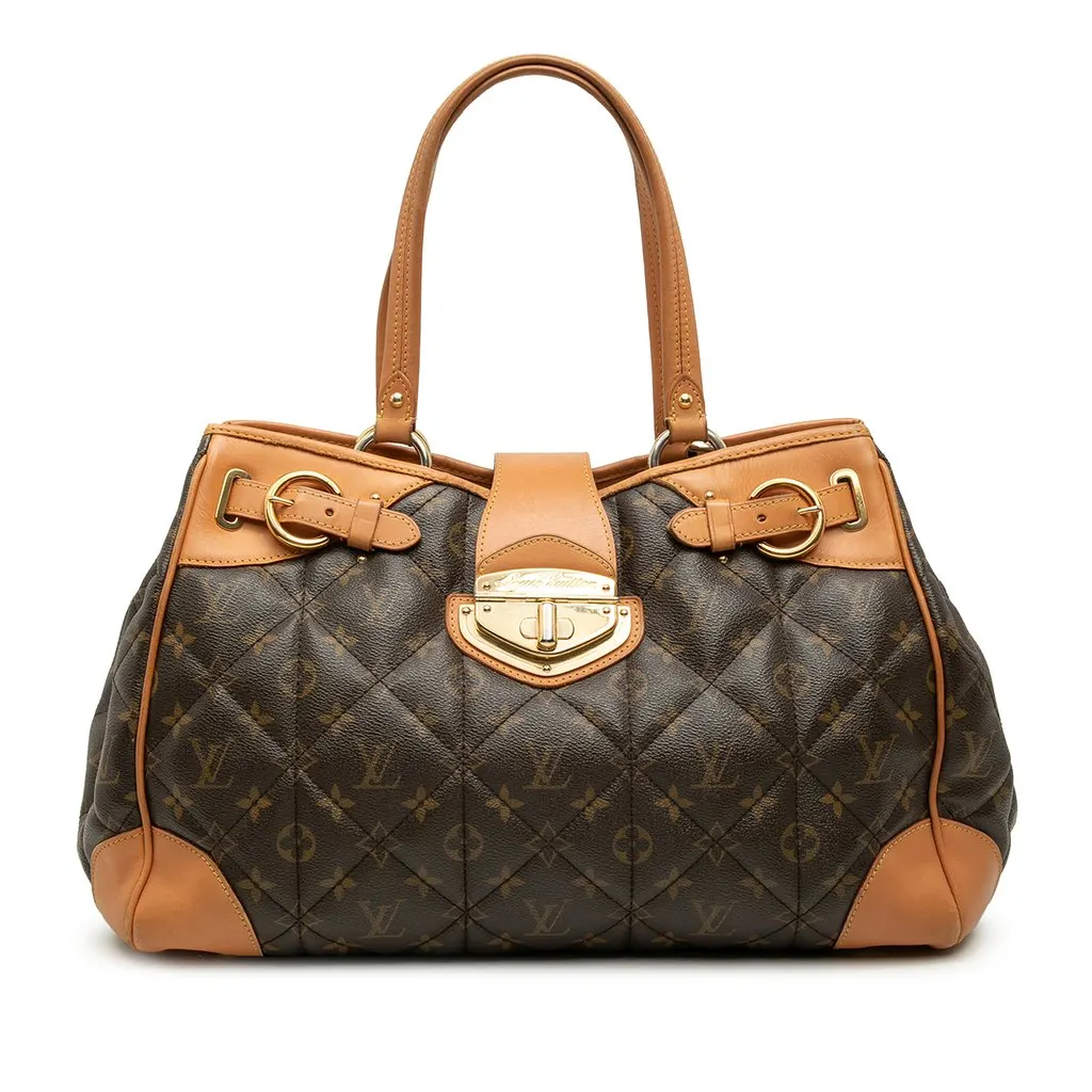 Louis Vuitton Monogram Etoile Shopper Brown Very good - Front View