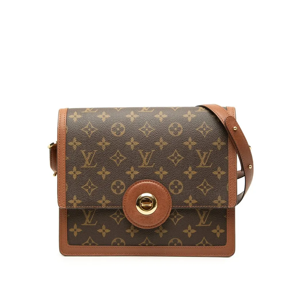 Louis Vuitton Monogram Raspail Brown Canvas Good - Front View