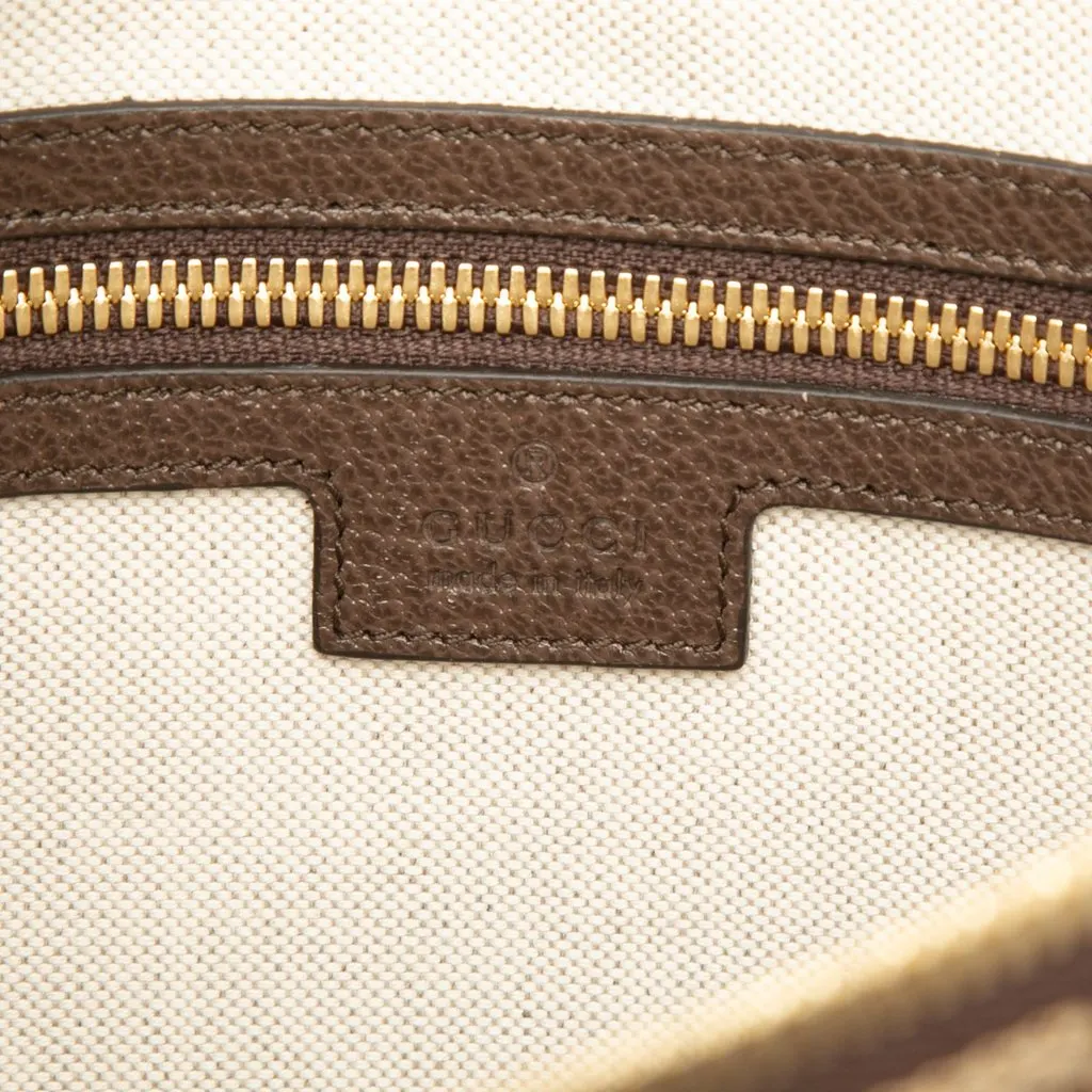Gucci Jumbo GG Canvas Web Crossbody Beige Canvas Very good - Box View
