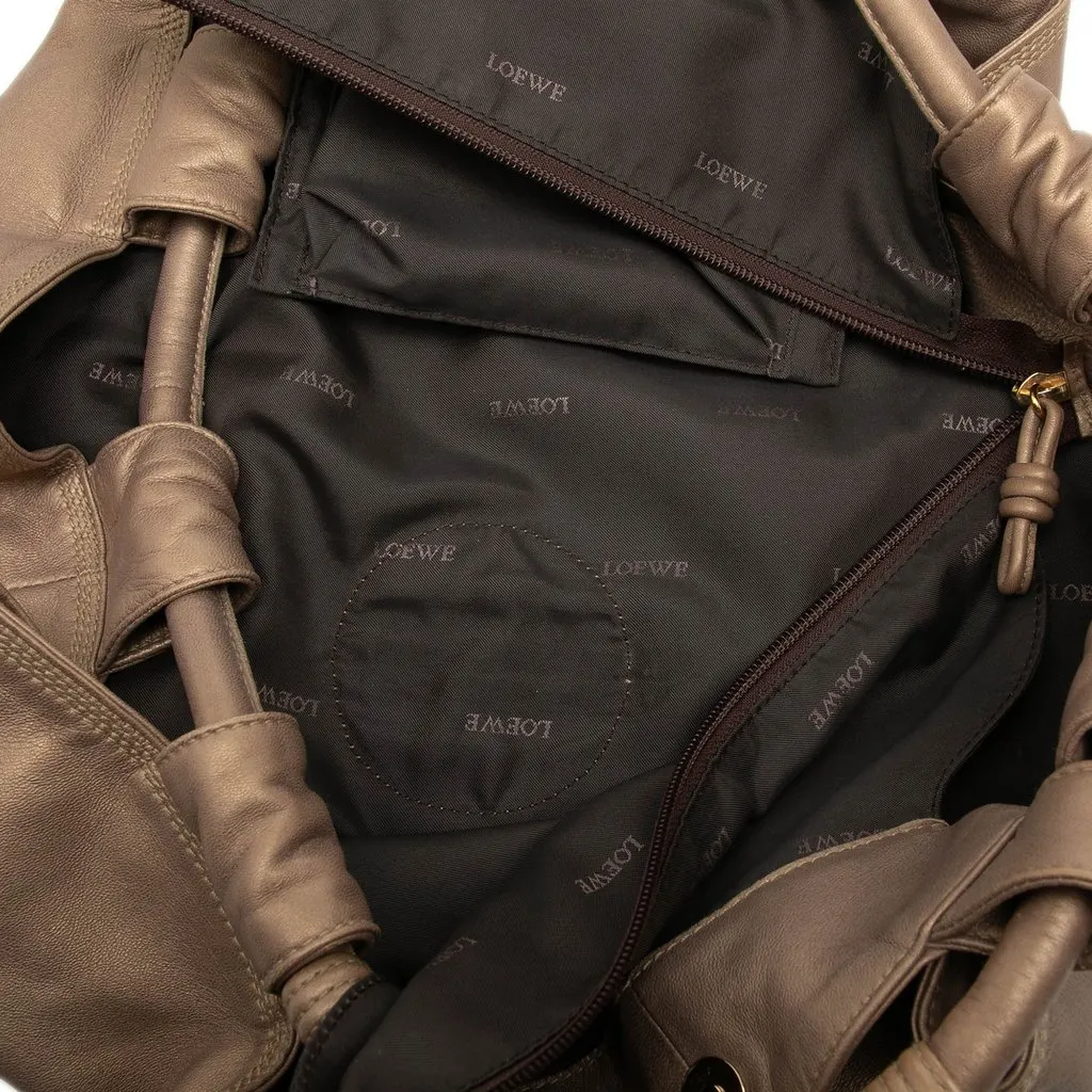 Loewe Metallic Nappa Aire Gold Leather Very good - Model View