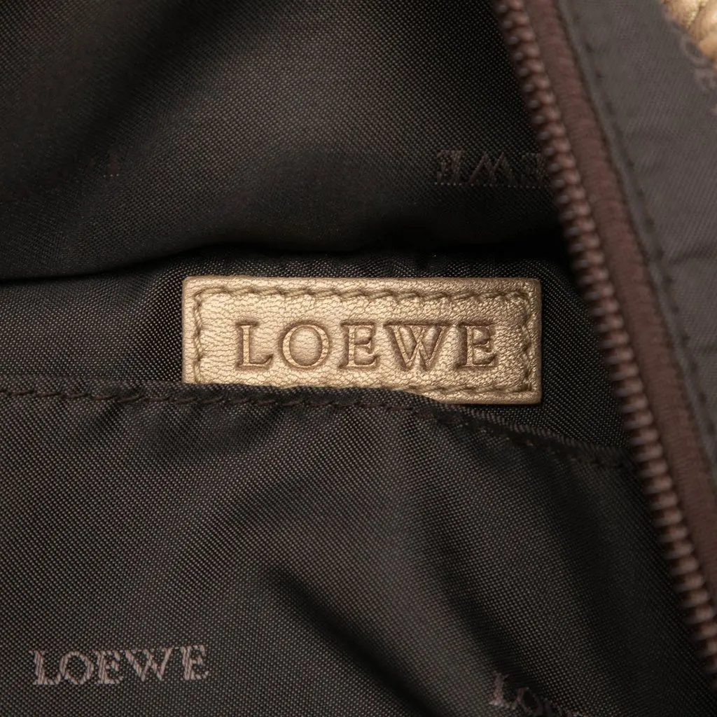 Loewe Metallic Nappa Aire Gold Leather Very good - Box View