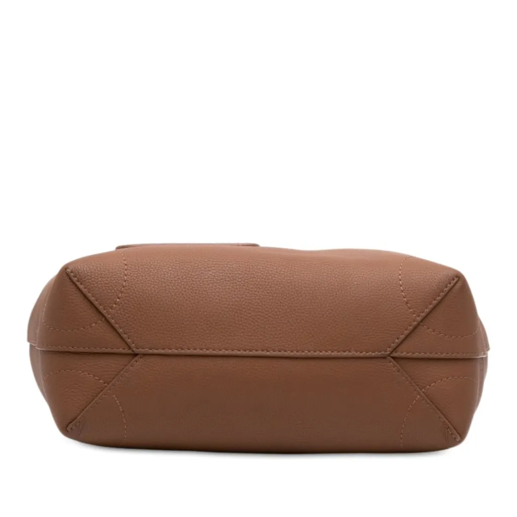 Louis Vuitton LV Touch Calfskin Steamer 30 Brown Leather Very good - Inside View