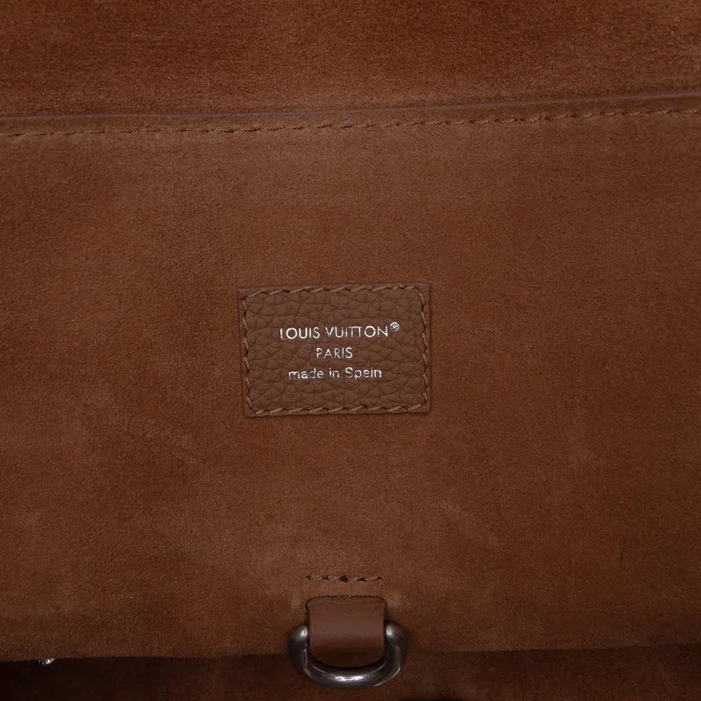 Louis Vuitton LV Touch Calfskin Steamer 30 Brown Leather Very good - Box View