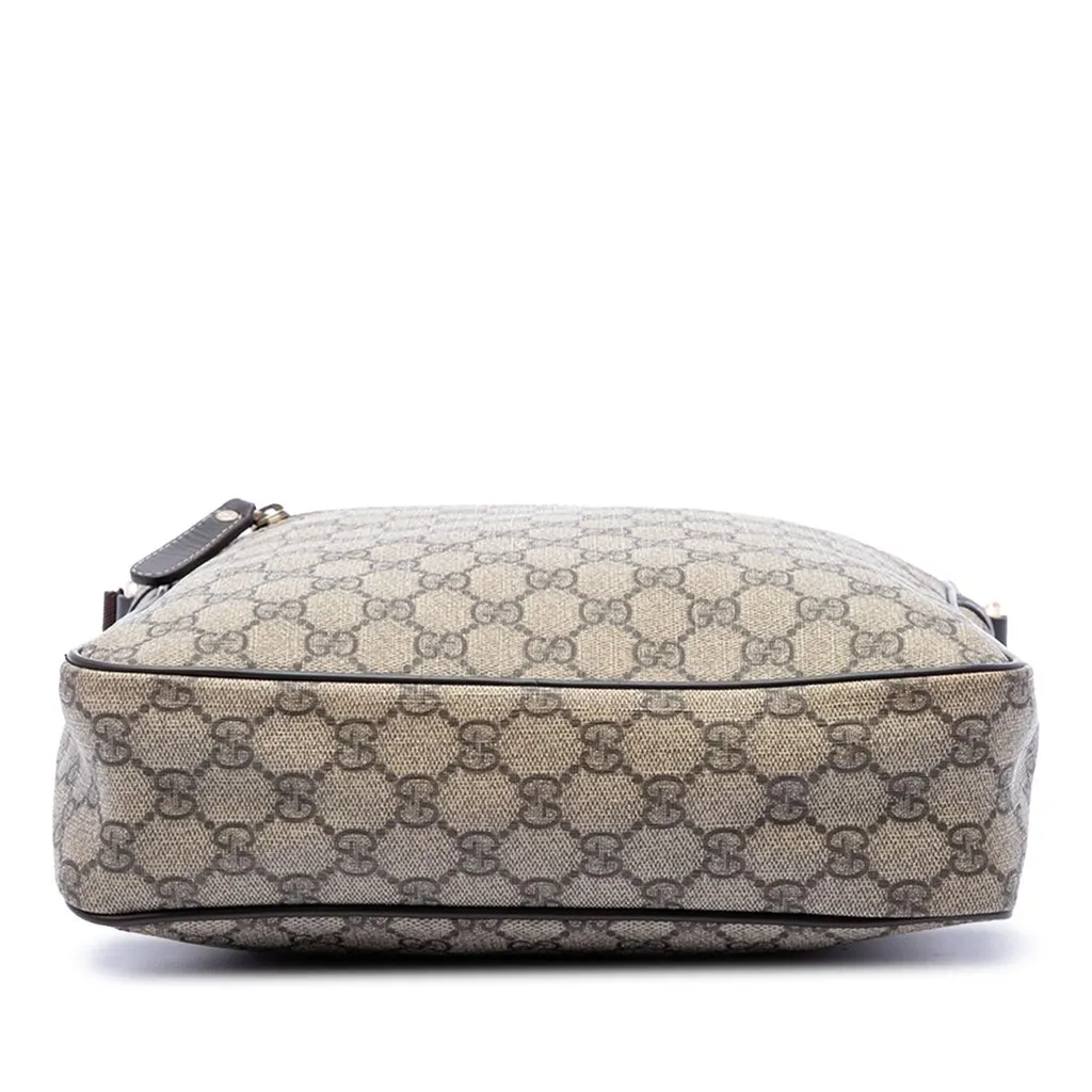 Gucci GG Supreme Crossbody Beige Canvas Very good - Inside View