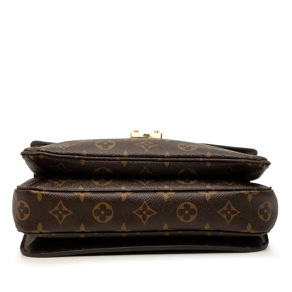 Louis Vuitton Monogram Pochette Metis Brown Very good - Inside View