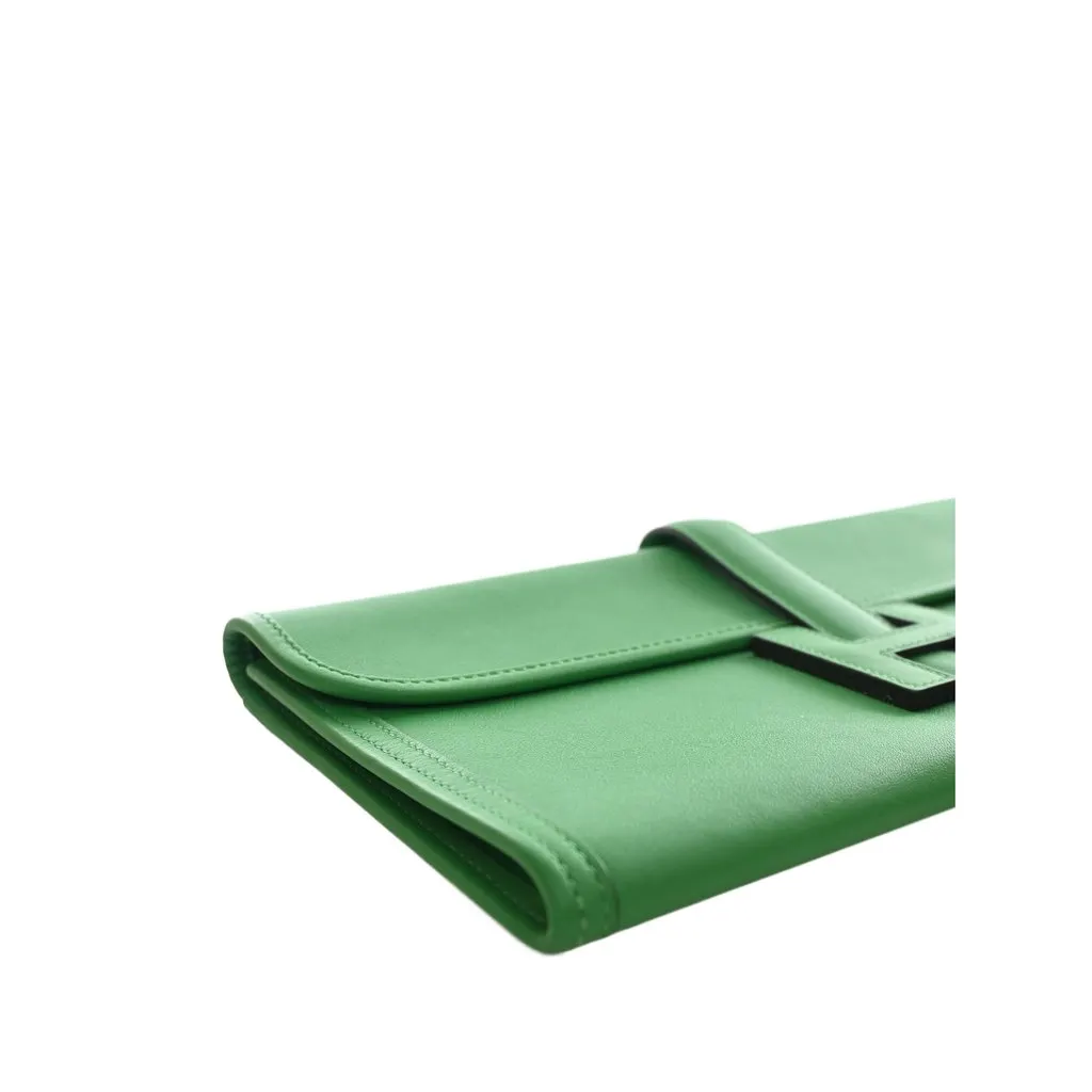Hermès Swift Jige Elan 29 Green Leather Very good - Box View