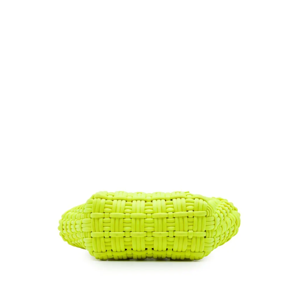 Balenciaga Faux Leather Bistro Basket Bag XXS Yellow Very good - Inside View