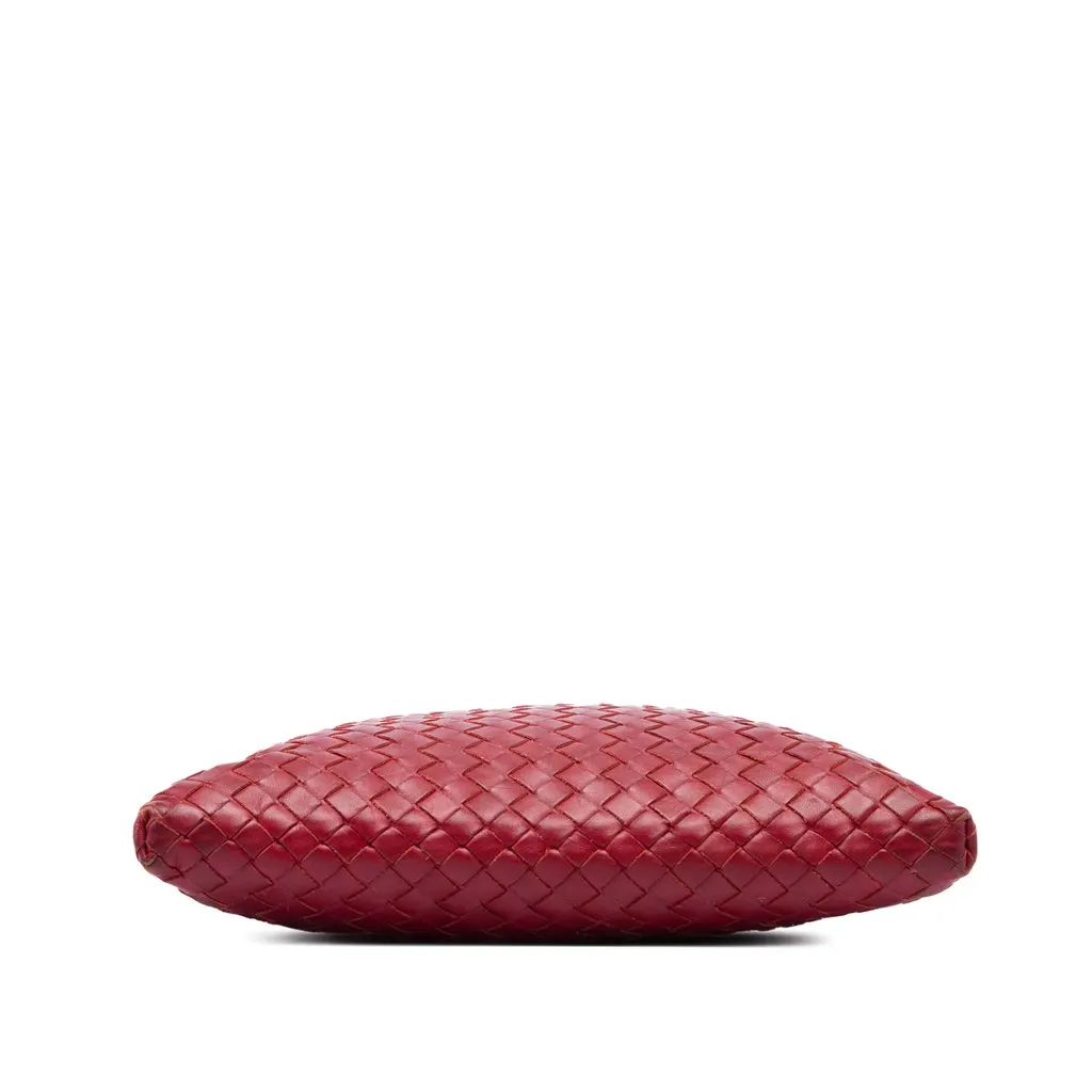 Bottega Veneta Nappa Intrecciato VN Crossbody Red Leather Very good - Inside View