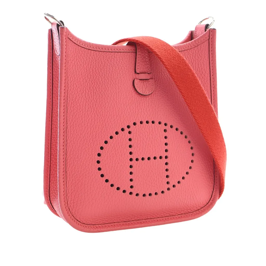 Hermès Clemence Evelyne TPM 16 Pink Leather Very good - Inside View