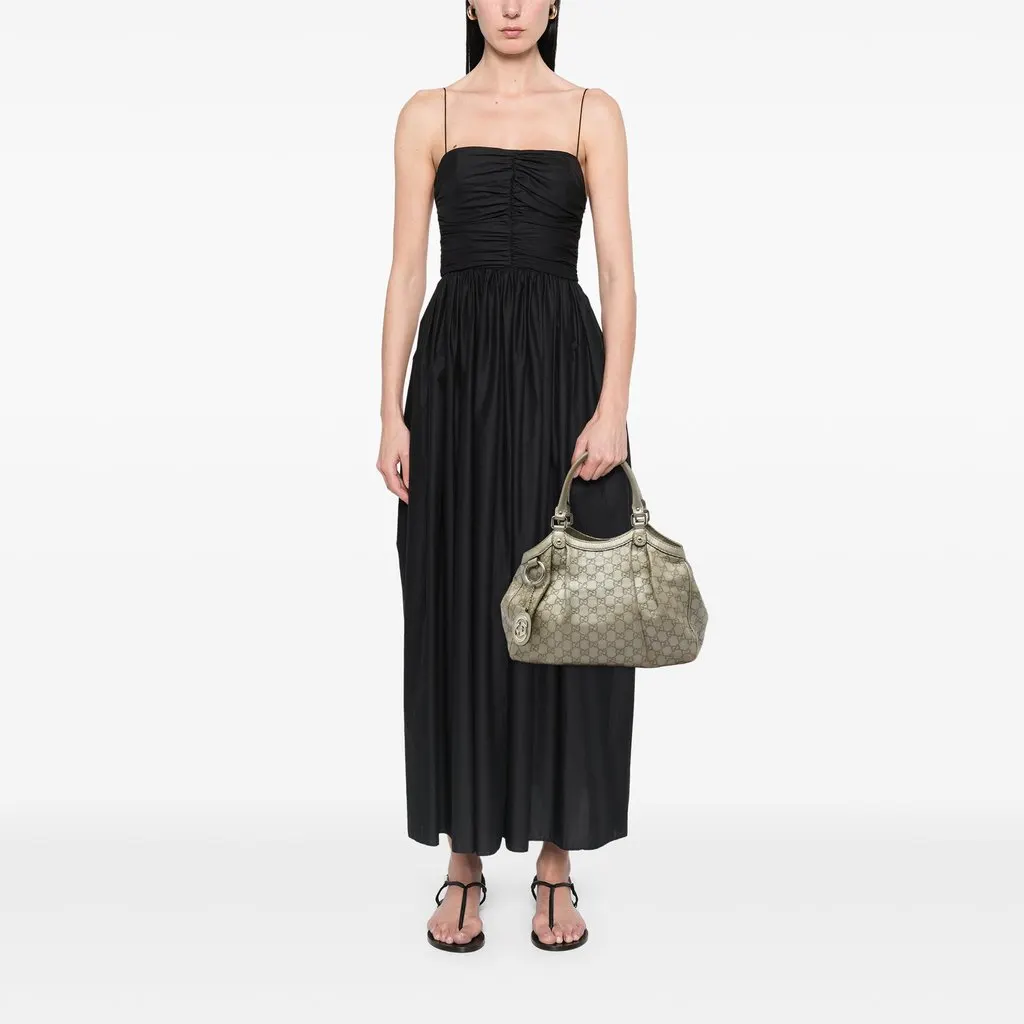 Gucci Medium Guccissima Sukey Tote Gold Leather Good - Box View