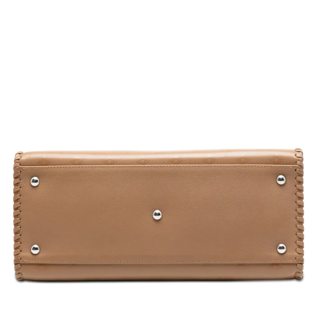 Louis Vuitton Monogram Very Leather Very Zipped Beige Leather Very good - Inside View