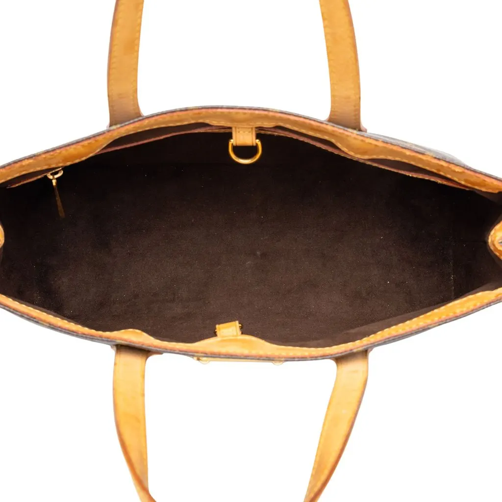 Louis Vuitton Monogram Wilshire PM Brown Canvas Good - Model View