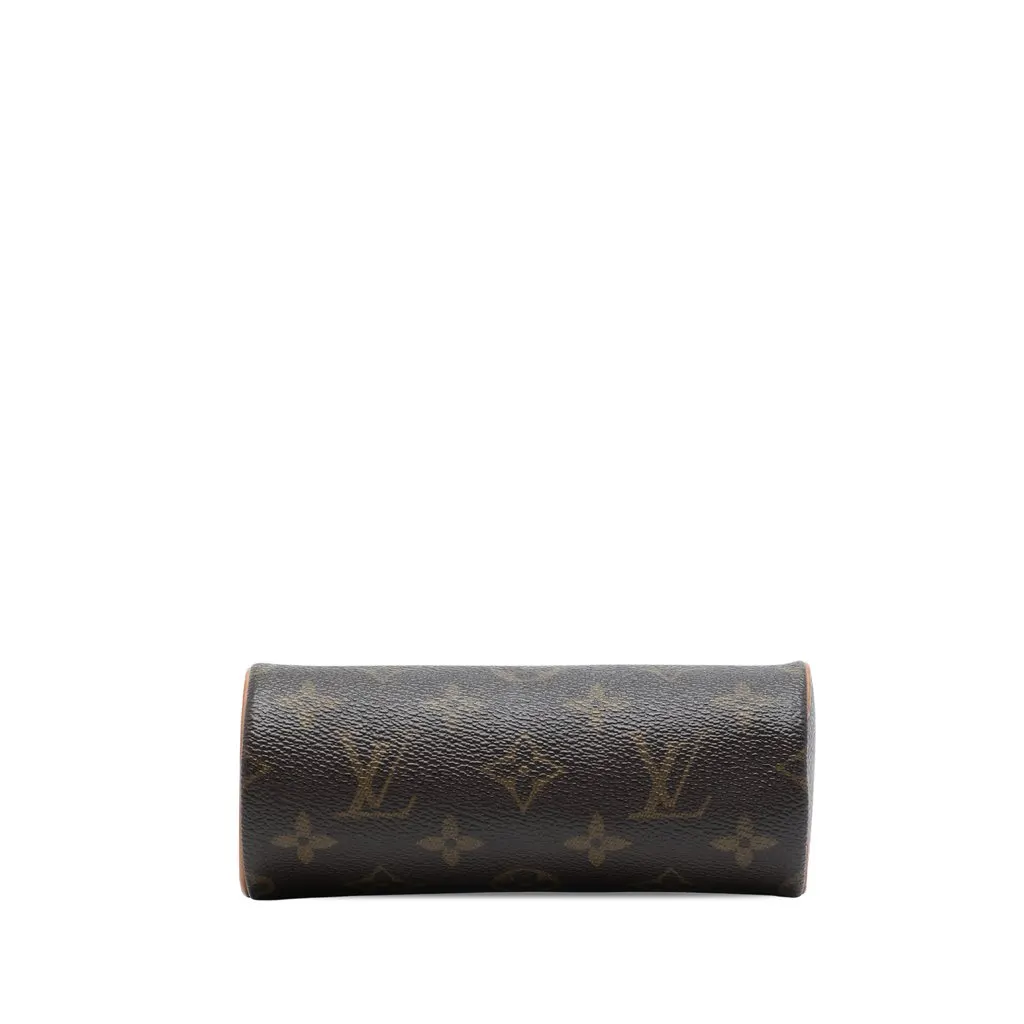 Louis Vuitton Monogram Papillon Pochette Brown Canvas Very good - Inside View