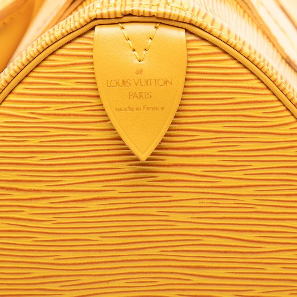 Louis Vuitton Epi Speedy 25 Yellow Leather Good - Box View