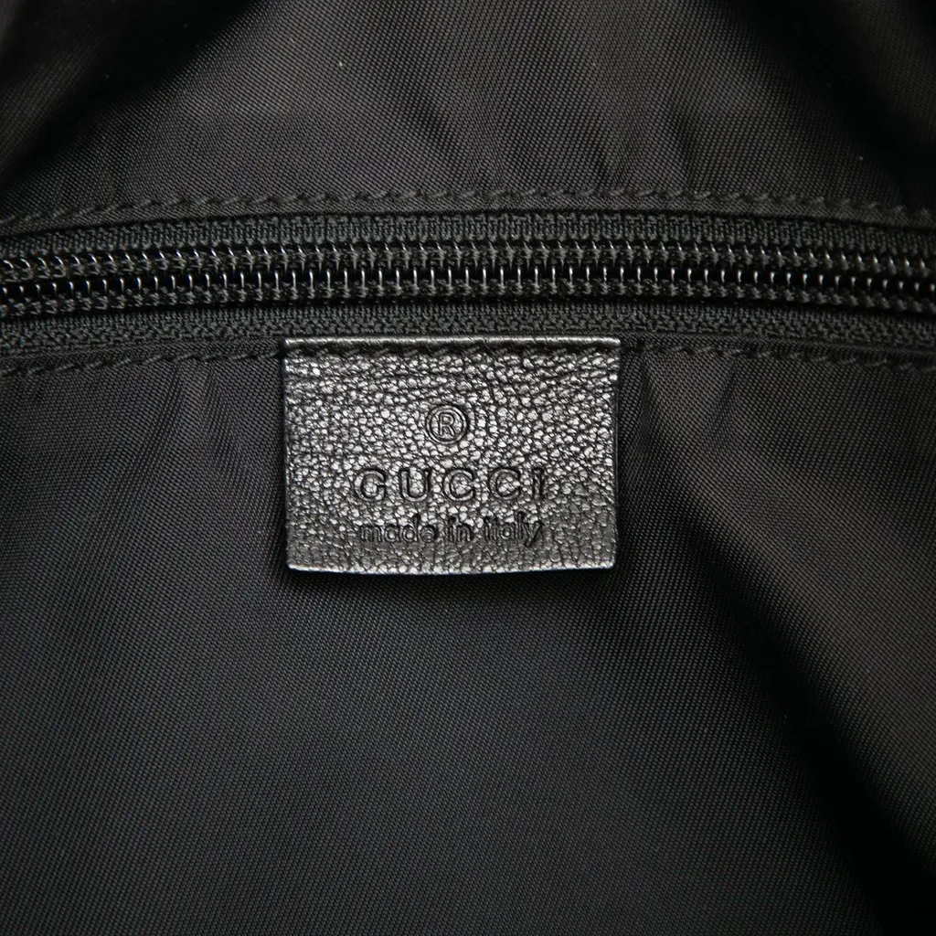 Gucci Guccissima Messenger Bag Black Leather Very good - Box View