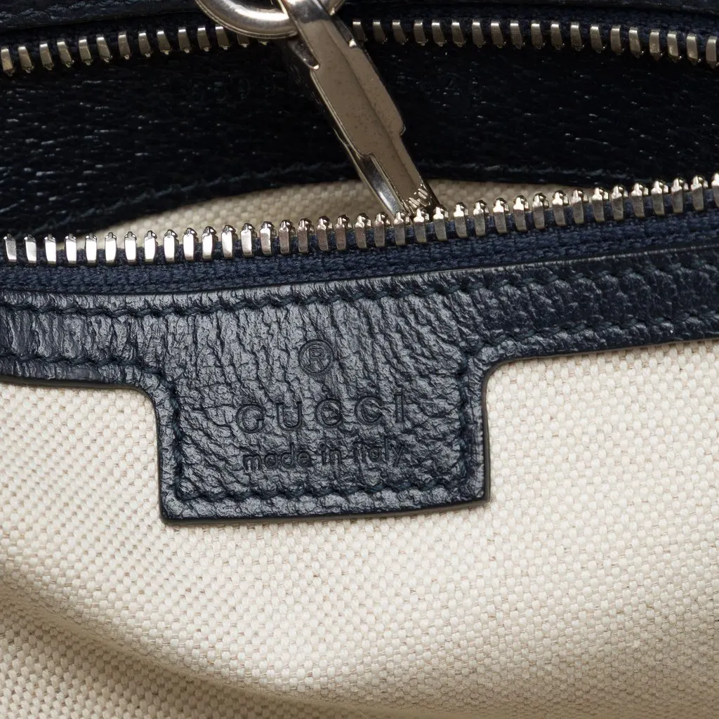 Gucci Small GG Supreme Interlocking G Tote Beige Very good - Box View