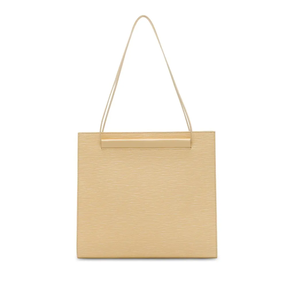 Louis Vuitton Epi Saint Tropez Beige Leather Good - Front View