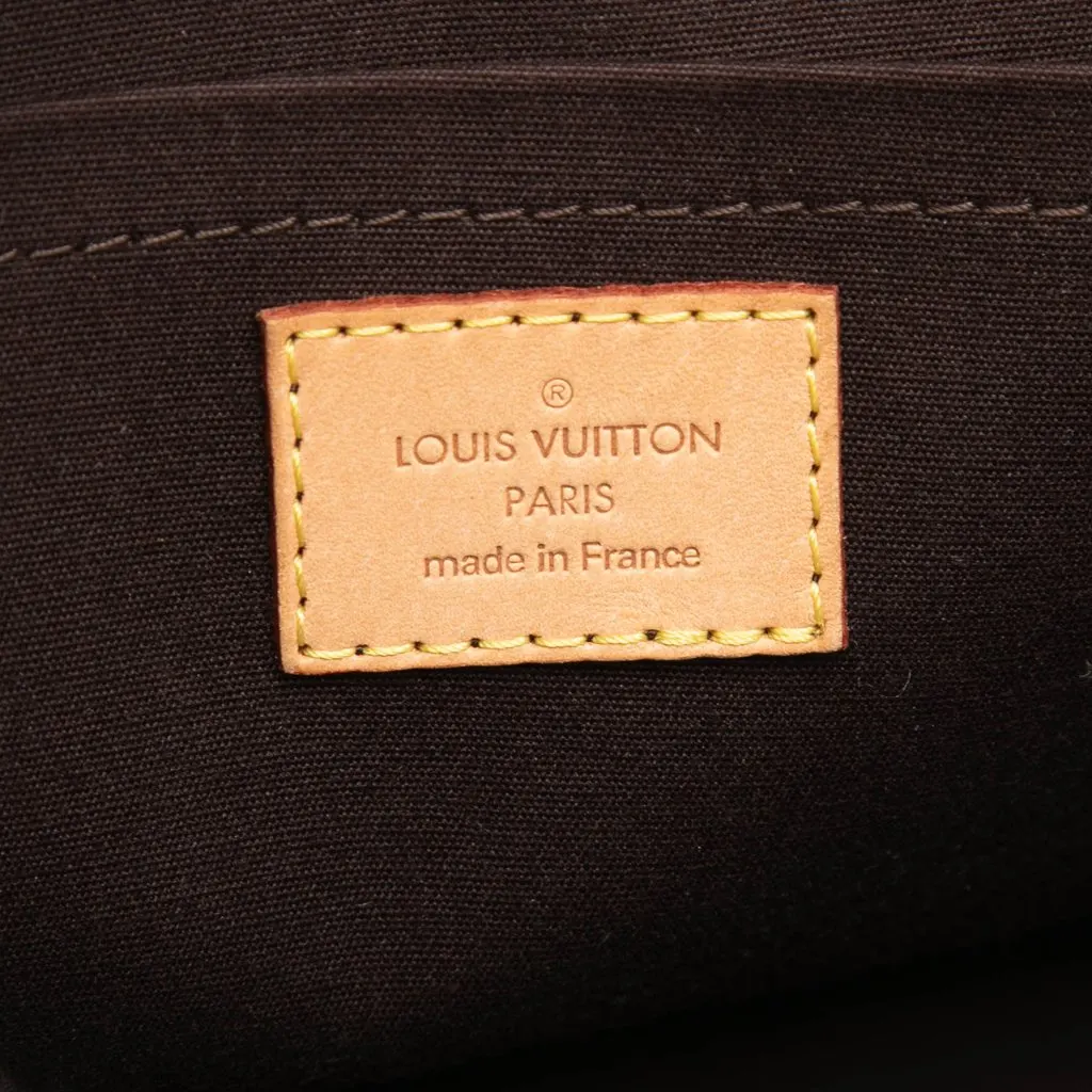 Louis Vuitton Monogram Vernis Rosewood Avenue Purple Leather Good - Box View
