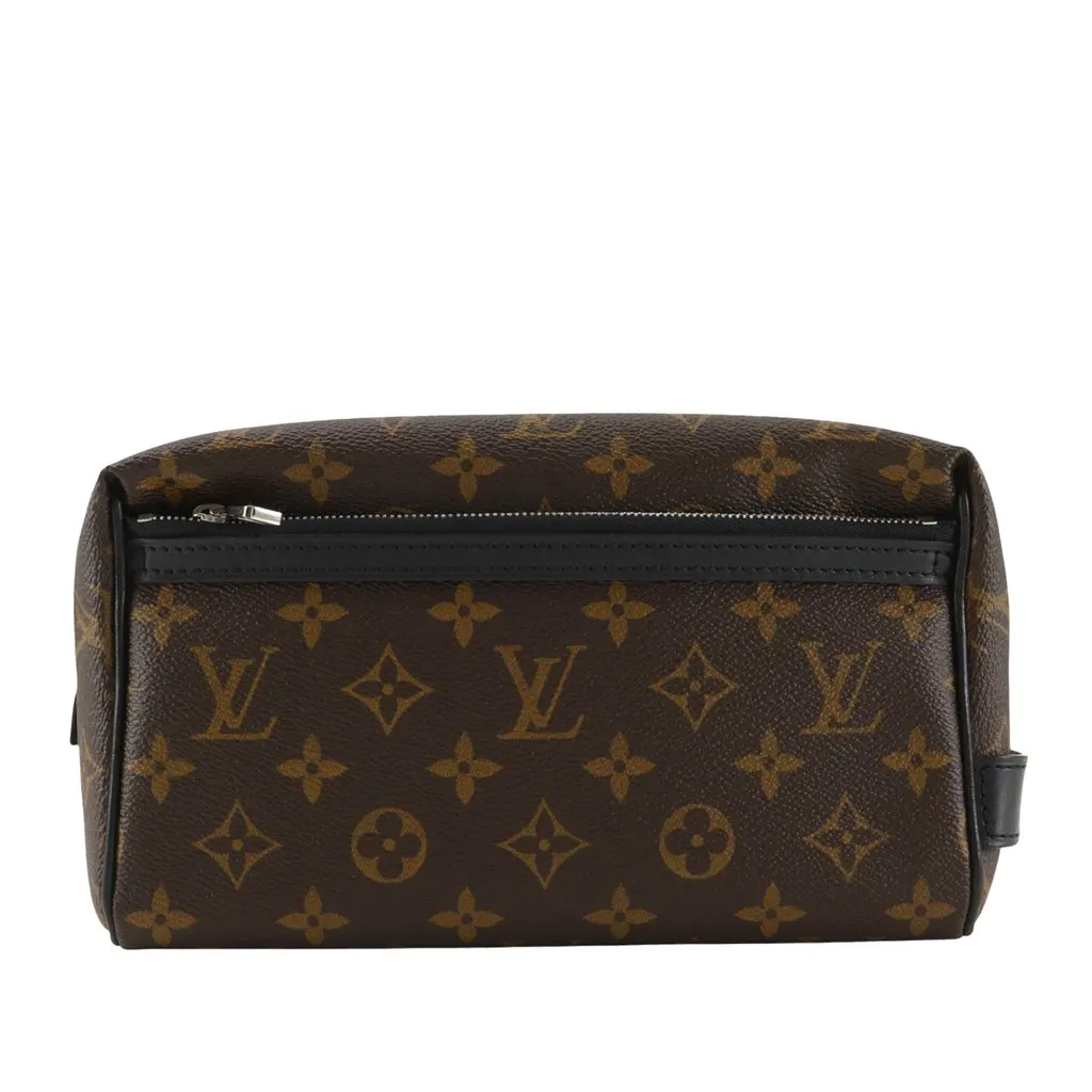 Louis Vuitton Monogram Macassar Toiletry Kit Brown Very good - Front View