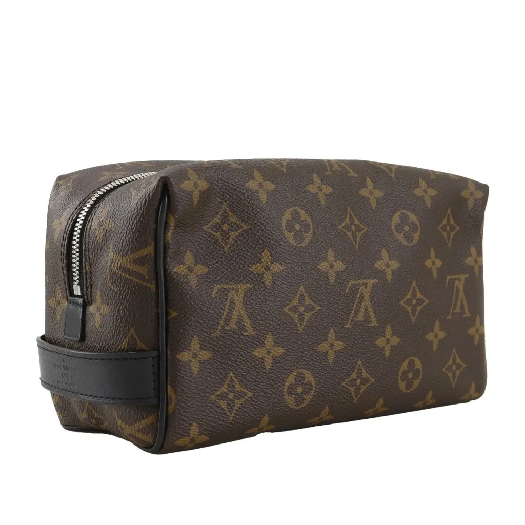 Louis Vuitton Monogram Macassar Toiletry Kit Brown Very good - Back View