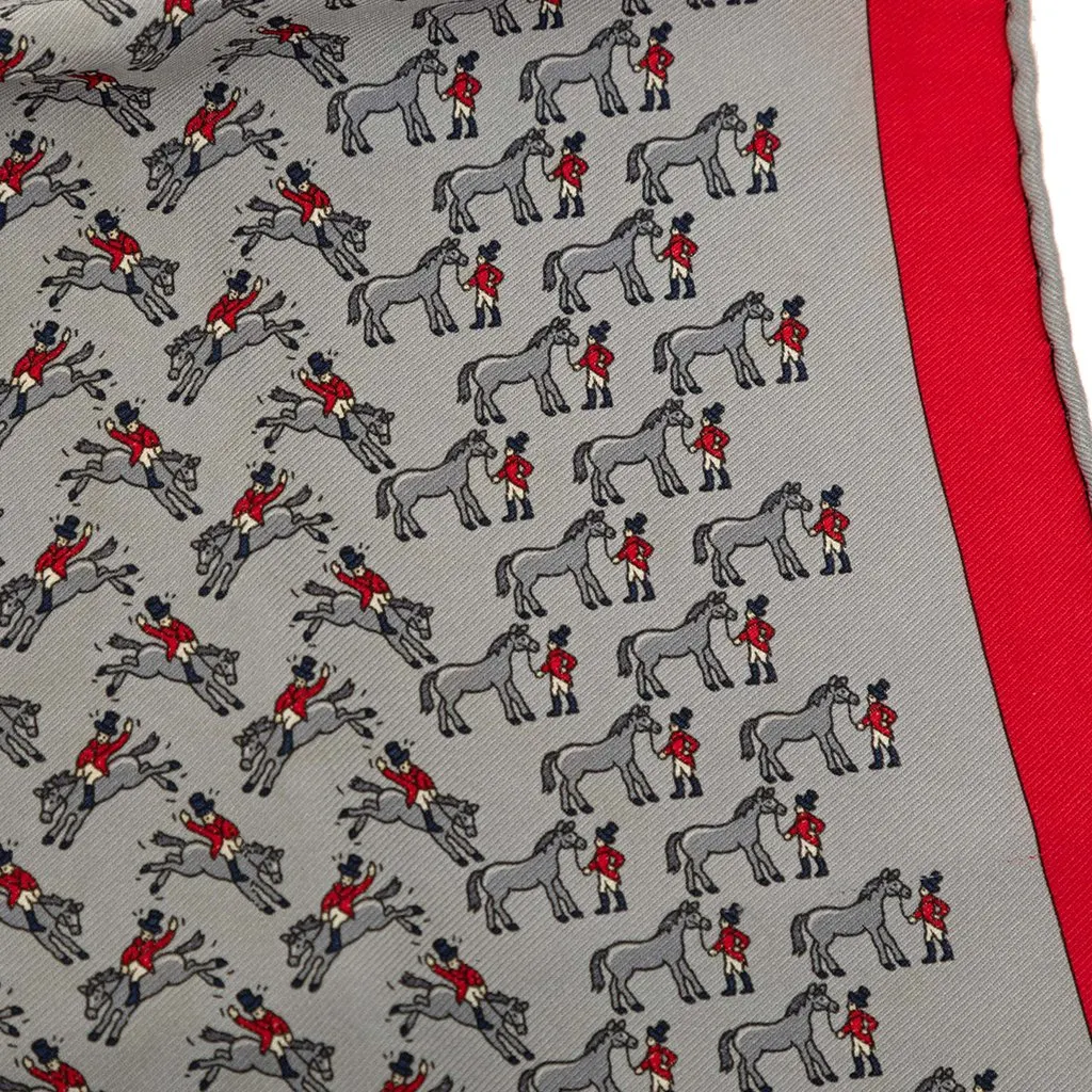 Hermès Rodeo Silk Scarf 40 MultiColor Very good - Inside View