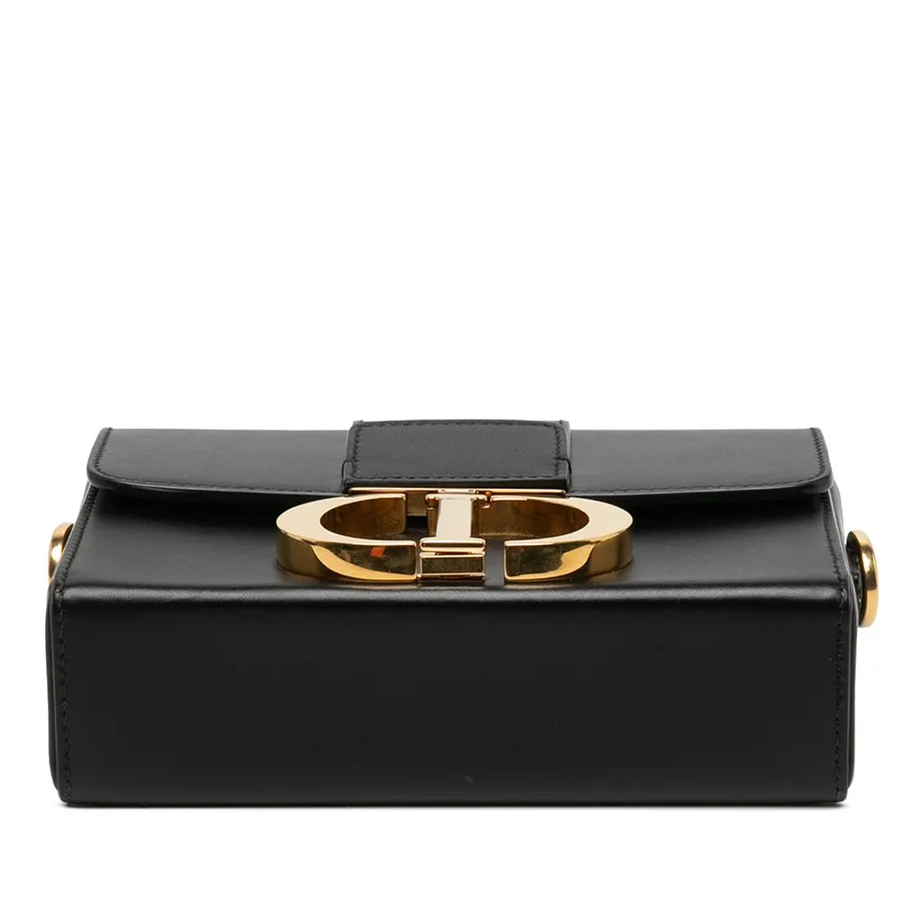 Dior Box Calfskin 30 Montaigne Box Bag Black Leather Very good - Inside View