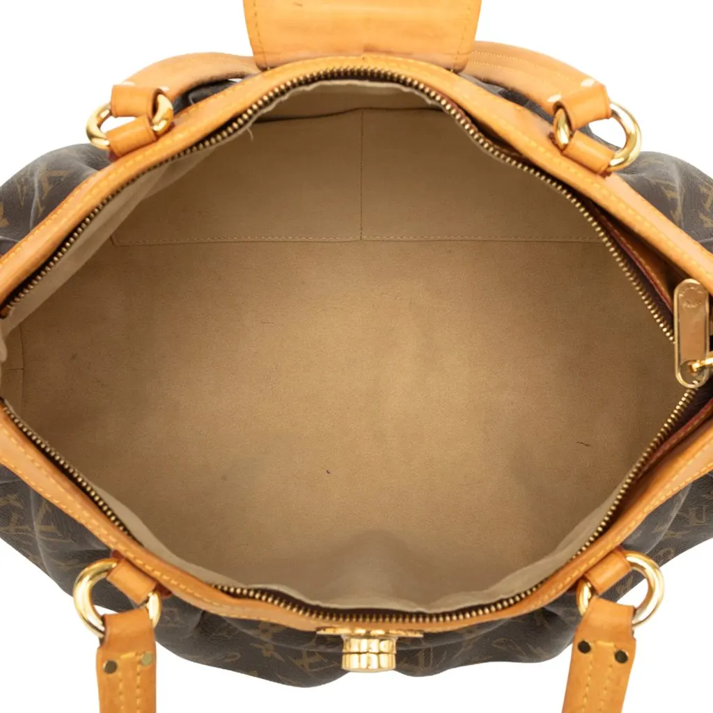 Louis Vuitton Monogram Boetie MM Brown Very good - Model View