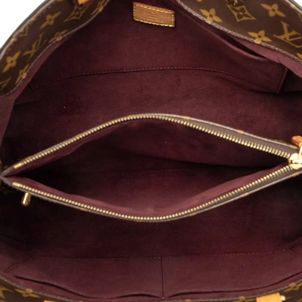Louis Vuitton Monogram Montaigne GM Brown Very good - Model View