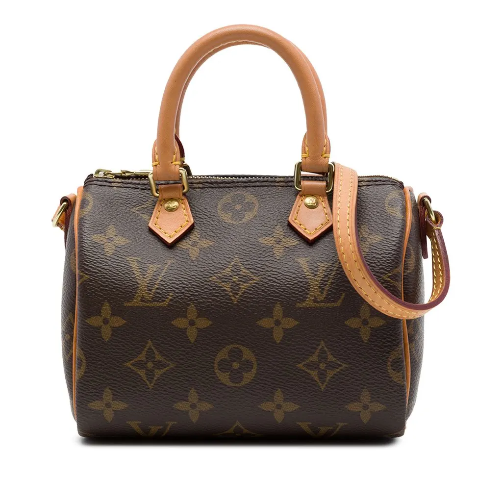 Louis Vuitton Monogram Nano Speedy Bandouliere