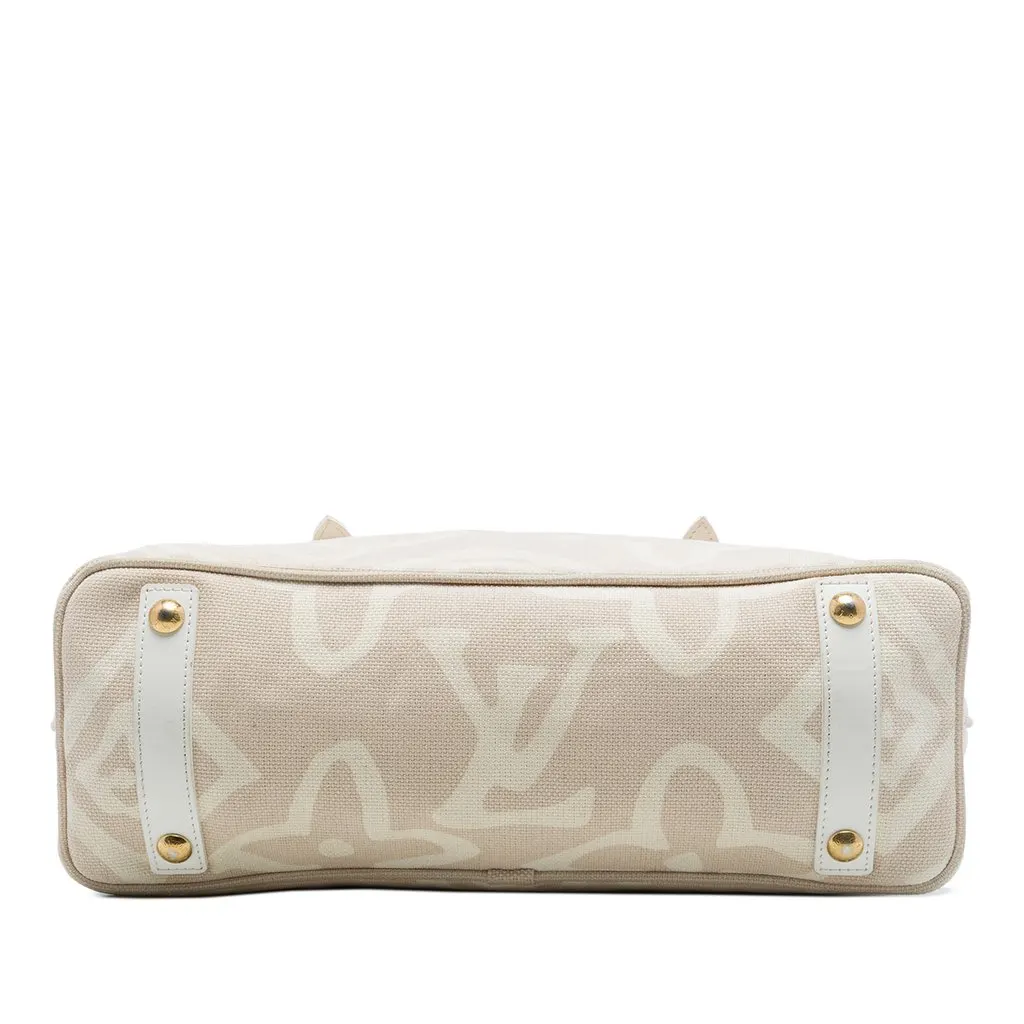 Louis Vuitton Monogram Tahitienne Cabas PM Beige Very good - Inside View