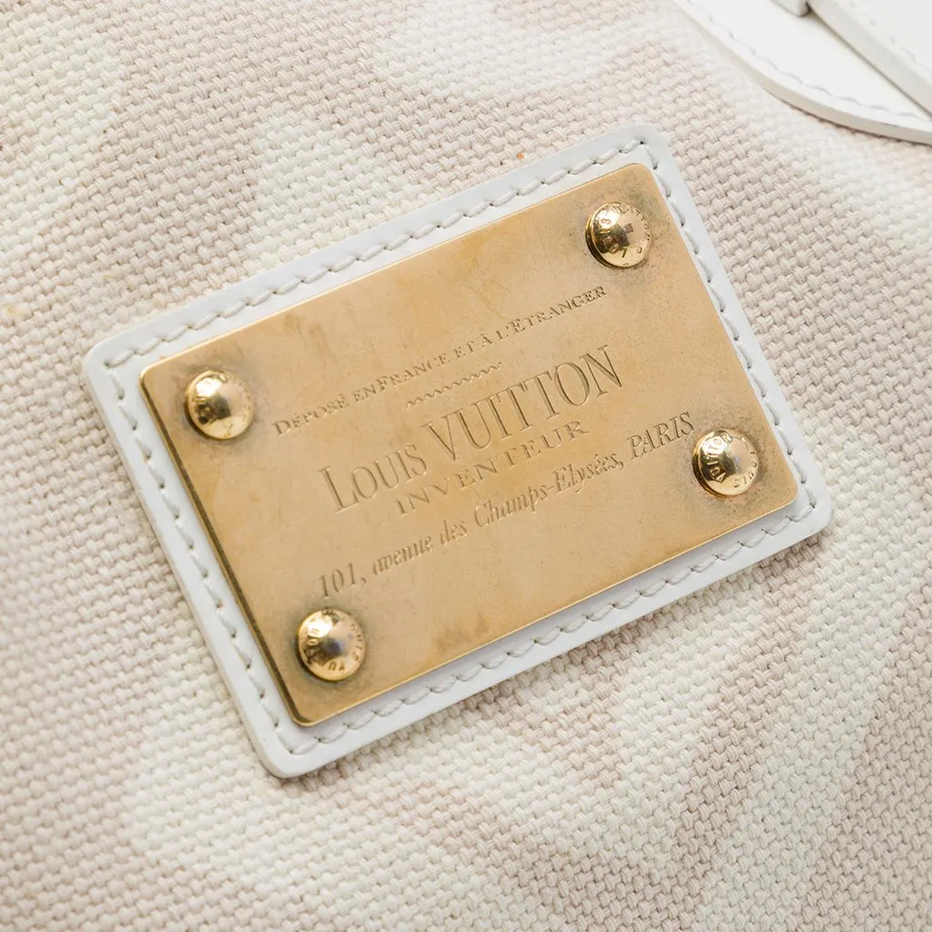Louis Vuitton Monogram Tahitienne Cabas PM Beige Very good - Box View