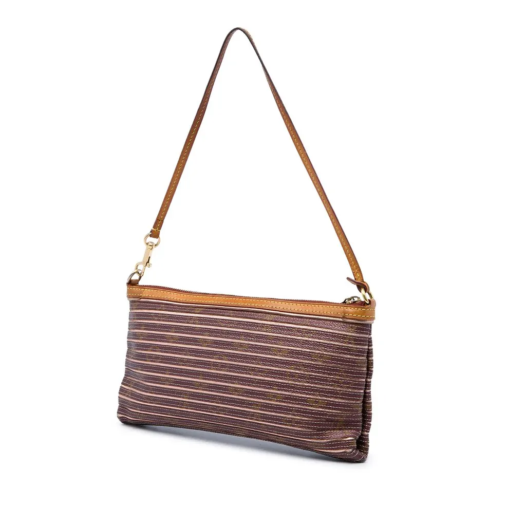 Louis Vuitton Monogram Eden Zoe Pochette Brown Very good - Back View