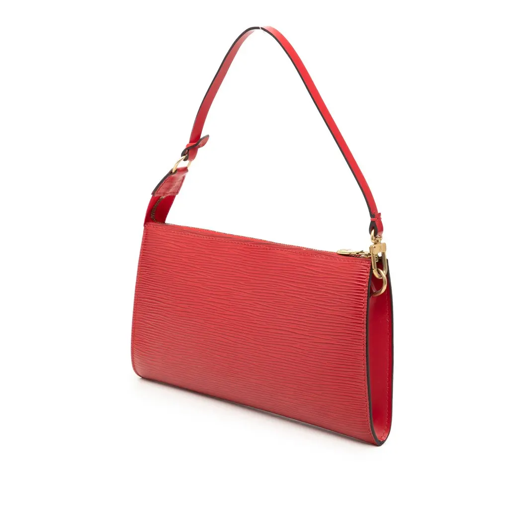 Louis Vuitton Epi Pochette Accessoires Red Leather Very good - Back View