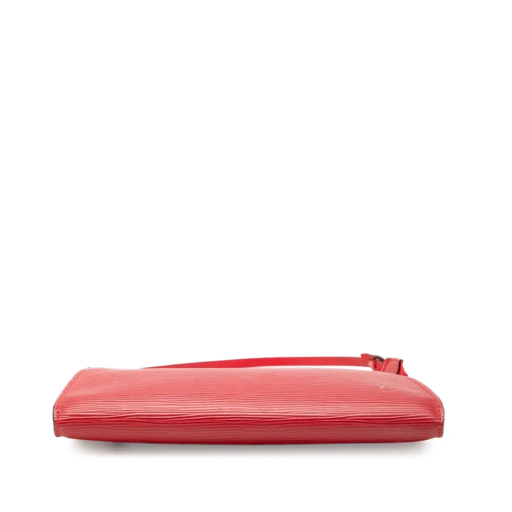 Louis Vuitton Epi Pochette Accessoires Red Leather Very good - Inside View