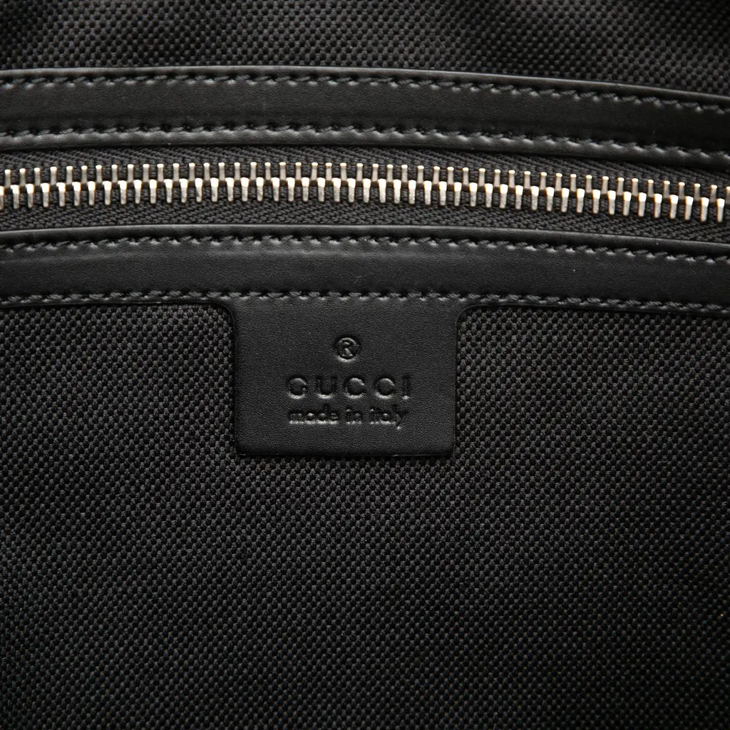 Gucci GG Supreme Web Crossbody Black Canvas Very good - Box View