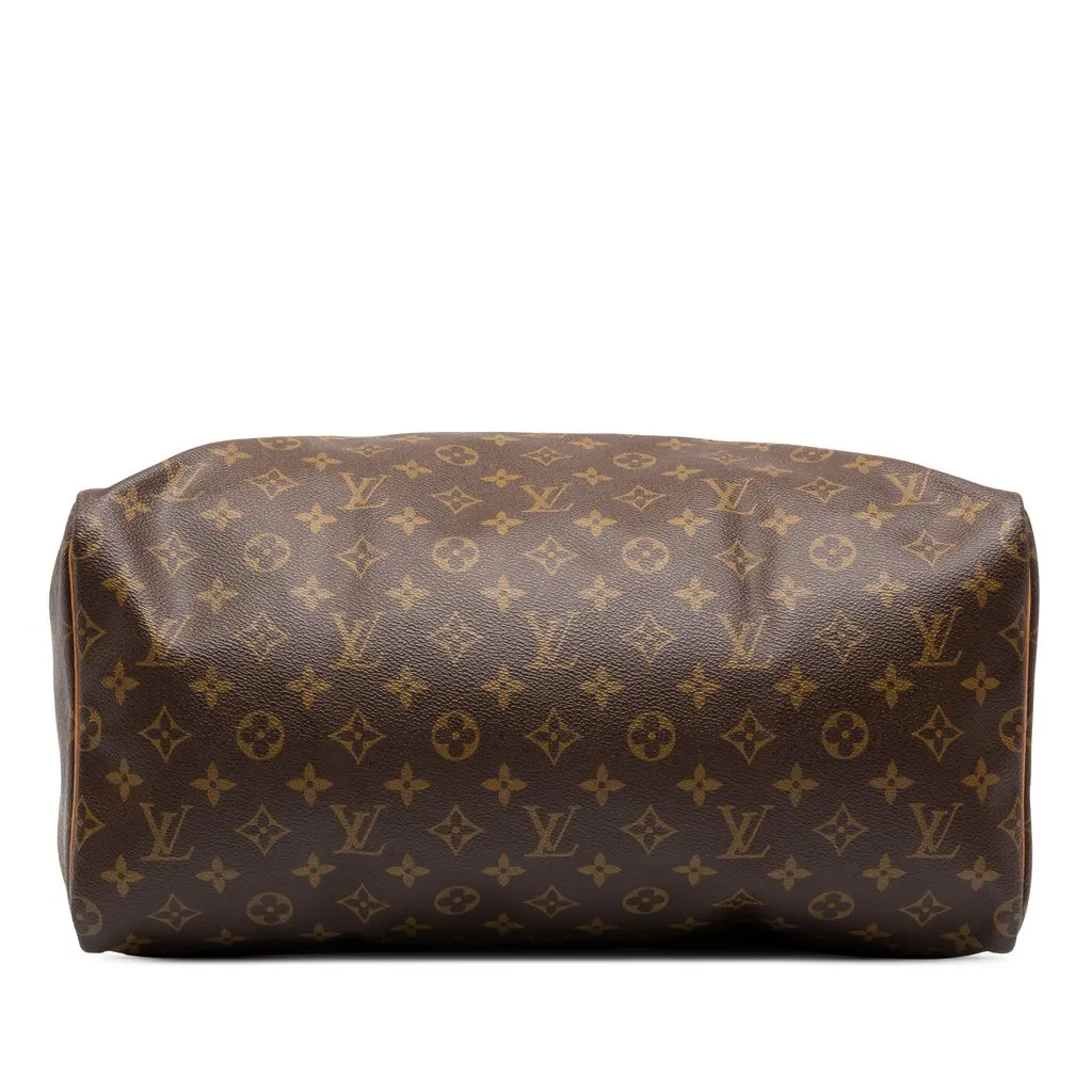 Louis Vuitton Monogram Speedy 35 Brown Canvas Good - Inside View