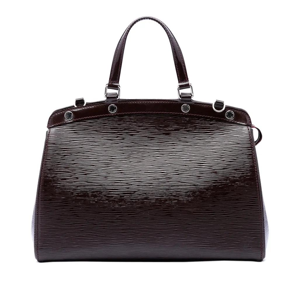 Louis Vuitton Electric Epi Brea MM Purple Leather Very good - Front View