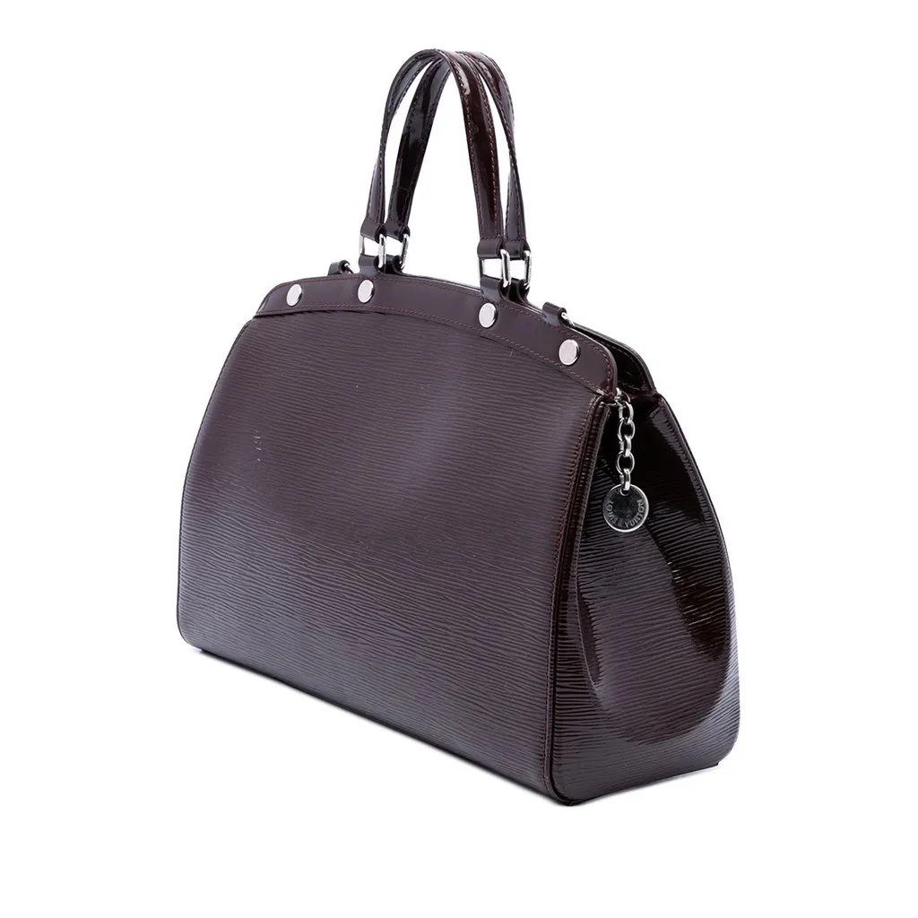 Louis Vuitton Electric Epi Brea MM Purple Leather Very good - Back View