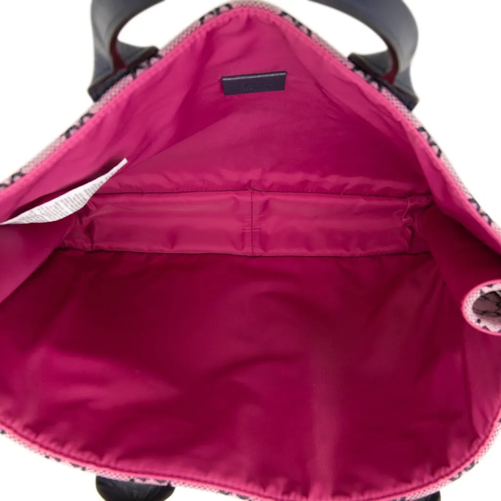 Gucci Kids GG Canvas Tote Pink Canvas Very good - Model View