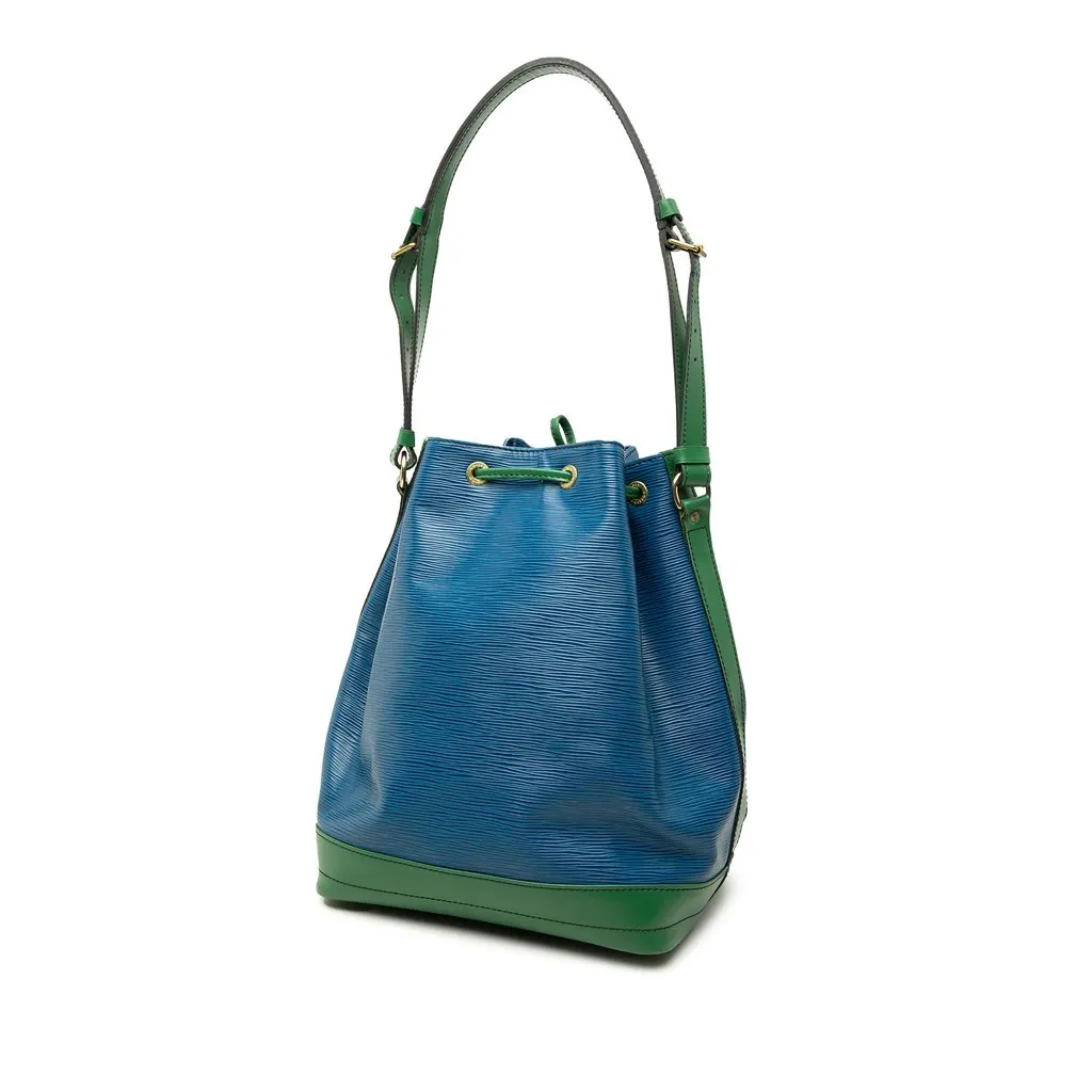 Louis Vuitton Epi Bicolor Noe GM Blue Leather Very good - Back View