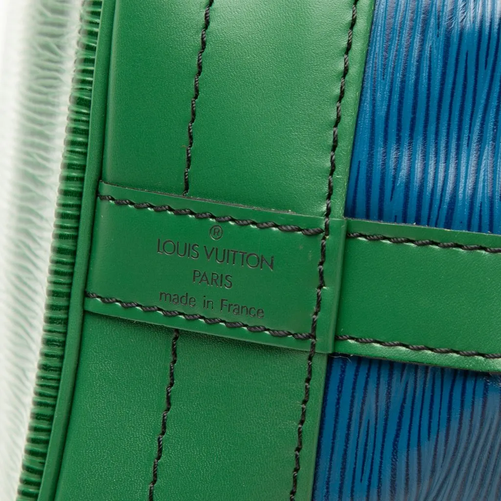 Louis Vuitton Epi Bicolor Noe GM Blue Leather Very good - Box View
