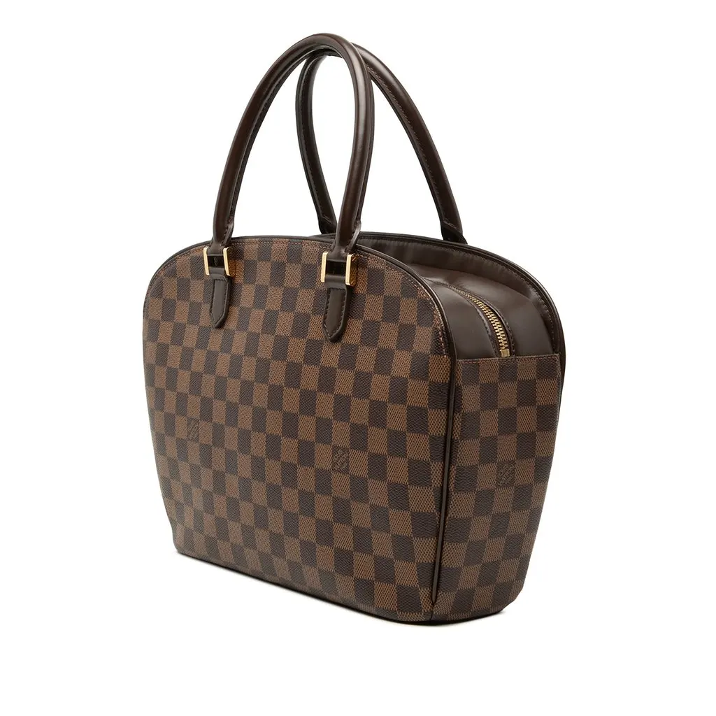 Louis Vuitton Damier Ebene Sarria Horizontal Brown Very good - Back View