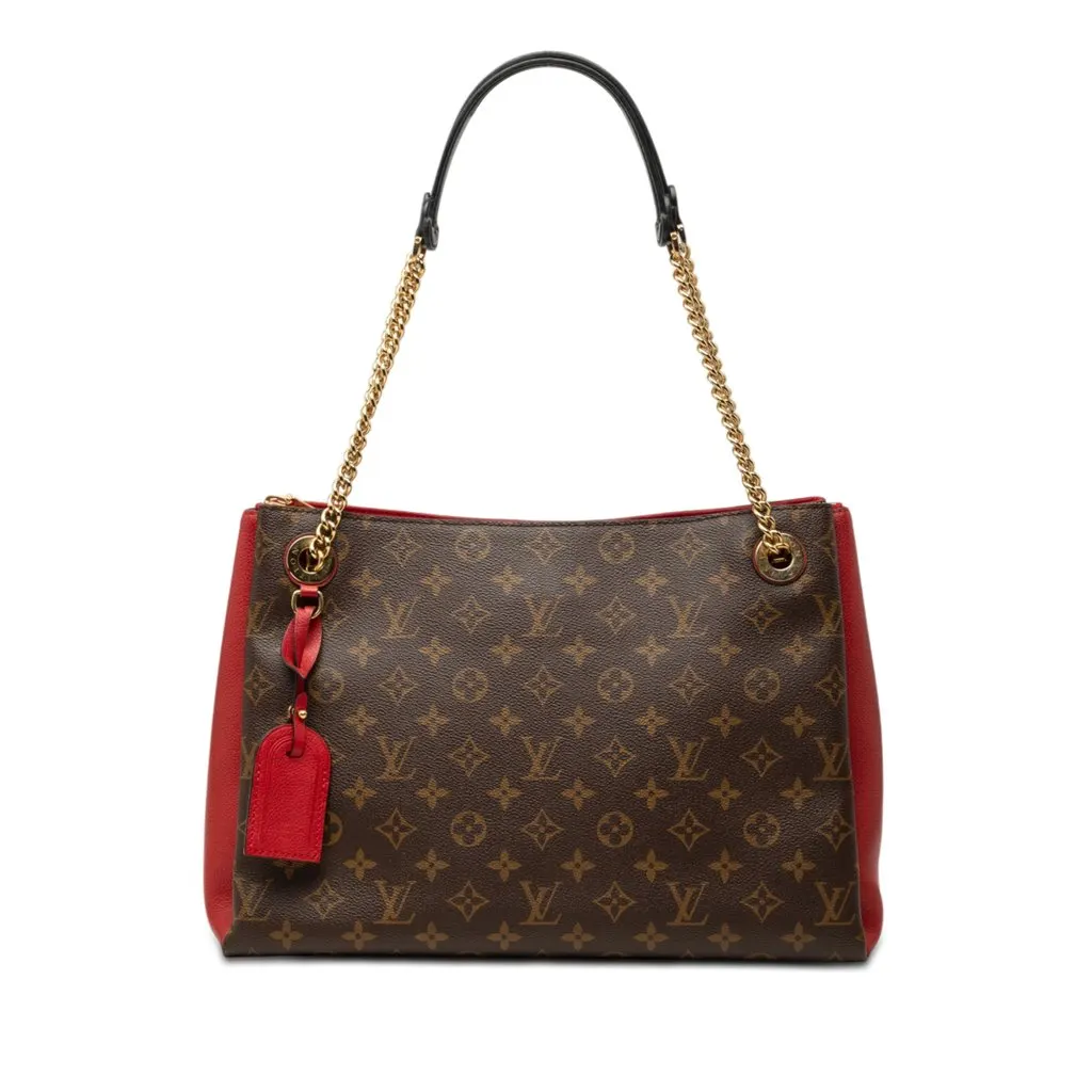 Louis Vuitton Monogram Surene MM Brown Very good - Front View