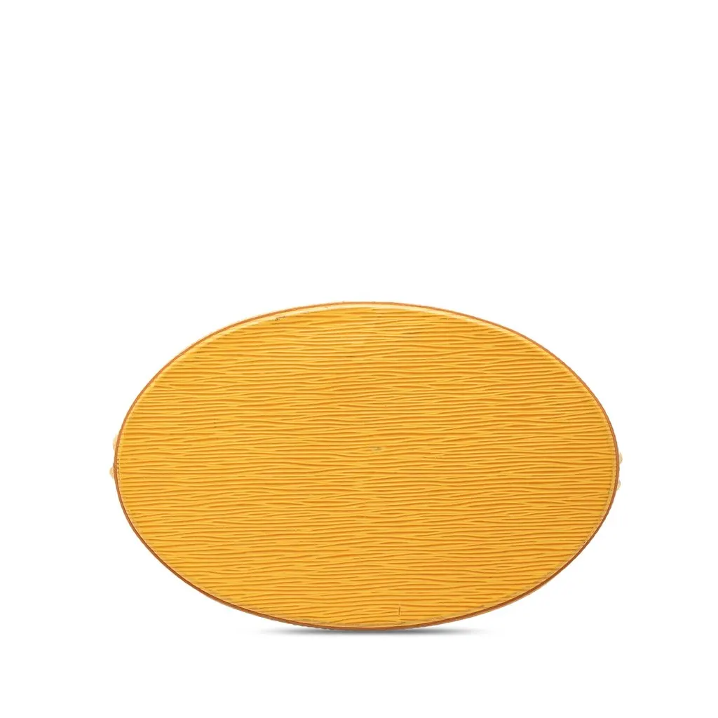 Louis Vuitton Epi Cluny Yellow Leather Very good - Inside View