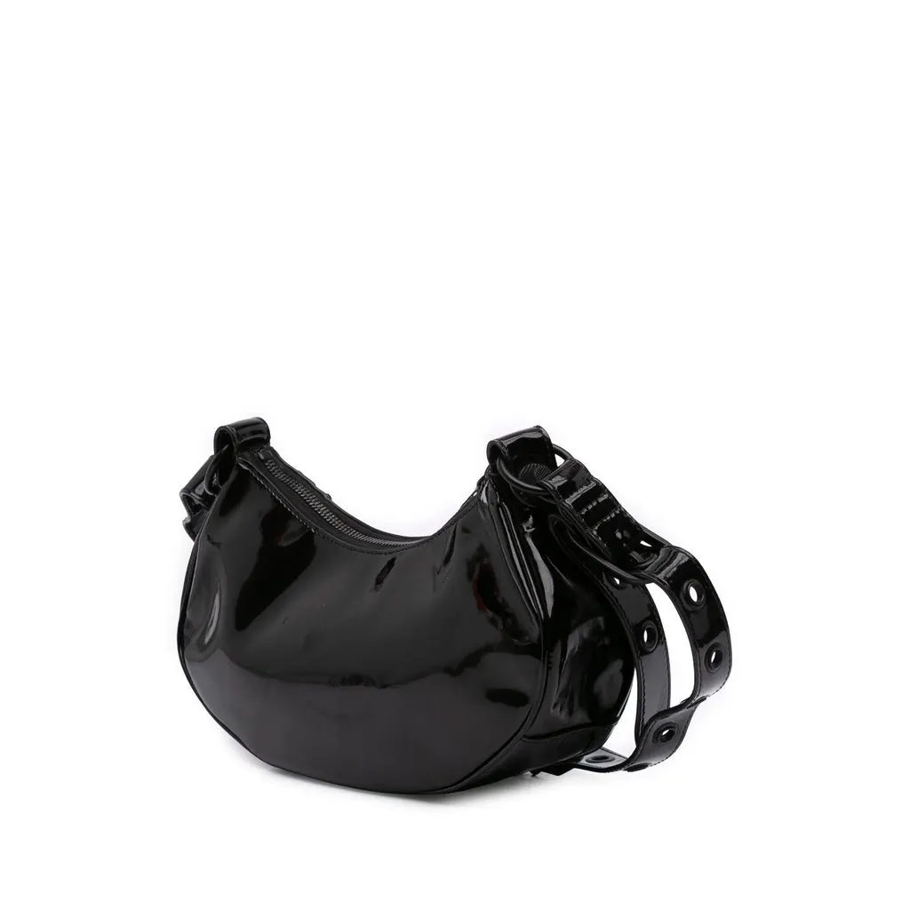 Balenciaga Patent Motocross Le Cagole XS Black Leather Very good - Back View