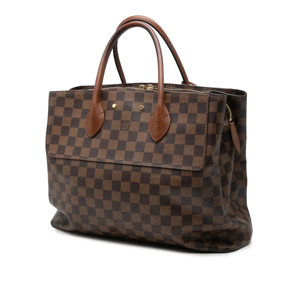 Louis Vuitton Damier Ebene Ascot Brown Very good - Back View
